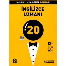 8. Sınıf Lgs İngilizce Uzmanı 20 Deneme-Hız Yayınları