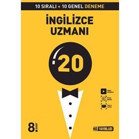 8. Sınıf Lgs İngilizce Uzmanı 20 Deneme-Hız Yayınları