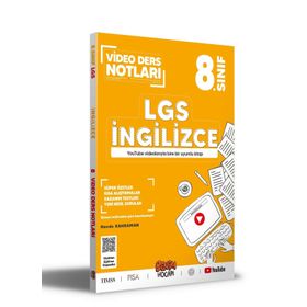 8. Sınıf LGS İngilizce Video Ders Notları-Benim Hocam Yayınları