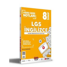 8. Sınıf LGS İngilizce Video Ders Notları-Benim Hocam Yayınları
