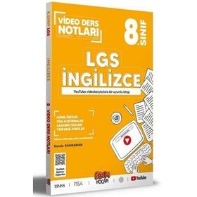 8. Sınıf LGS İngilizce Video Ders Notları-Benim Hocam Yayınları
