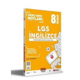 8. Sınıf LGS İngilizce Video Ders Notları-Benim Hocam Yayınları