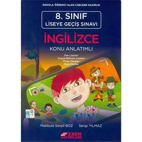 8. Sınıf Lgs İngilizce Video Konu Anlatım ve Çözümlü Soru Bankası-Sistem Plus Yayınları