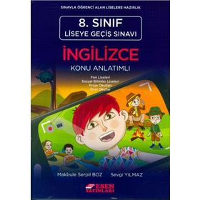 8. Sınıf Lgs İngilizce Video Konu Anlatım ve Çözümlü Soru Bankası-Sistem Plus Yayınları
