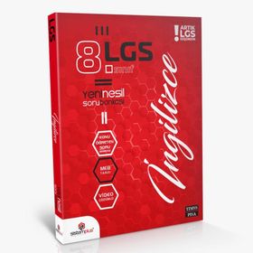 8. Sınıf LGS İngilizce Video Konu Anlatım ve Çözümlü Soru Bankası-Sistemplus Yayınları