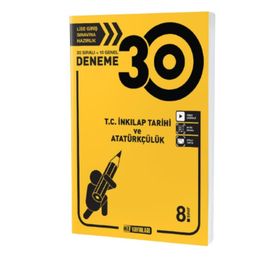 8. Sınıf Lgs İnkılap Tarihi 30 Çözümlü Çek Kopar Deneme-Yanıt Yayınları