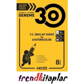 8. Sınıf Lgs İnkılap Tarihi 30 Çözümlü Çek Kopar Deneme-Yanıt Yayınları