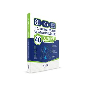 8. Sınıf Lgs İnkılap Tarihi 40 Deneme-Azza Yayıncılık