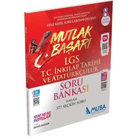 8. Sınıf Lgs İnkılap Tarihi Soru Bankası-Muba Yayınları