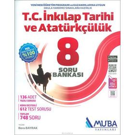 8. Sınıf Lgs İnkılap Tarihi Soru Bankası-Muba Yayınları