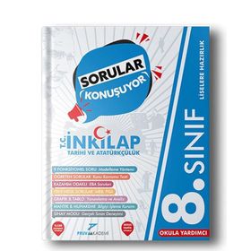 8. Sınıf Lgs İnkılap Tarihi Sorular Konuşuyor Soru Bankası-Pruva Akademi Yayınları