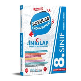 8. Sınıf Lgs İnkılap Tarihi Sorular Konuşuyor Soru Bankası-Pruva Akademi Yayınları