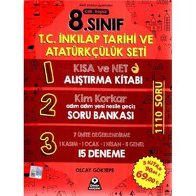 8. Sınıf Lgs İnkılap Tarihi Sorular Konuşuyor Soru Bankası-Pruva Akademi Yayınları