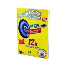 8. Sınıf LGS İnkılap Tarihi ve Atatürkçülük Aranan Sorular 12'li Fasikül Deneme-Fi Yayınları