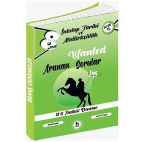 8. Sınıf LGS İnkılap Tarihi ve Atatürkçülük Aranan Sorular 12'li Fasikül Deneme-Fi Yayınları