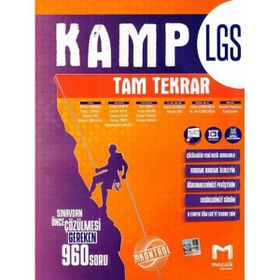 8. Sınıf LGS Kamp Tam Tekrar Mozaik Yayınları Birinci Dönem