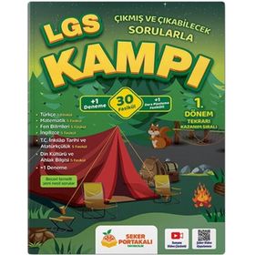 8. Sınıf Lgs Kampı 1. Dönem Tekrarı Kazanım Sıralı - Şeker Portakalı Yayınları