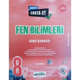 8. Sınıf LGS Kendini Check Et Fen Bilimleri Soru Bankası