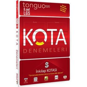8. Sınıf Lgs Kota Denemeleri İnkılap Kotası - Tonguç Yayınları
