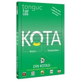8. Sınıf LGS Kota Konu Taramaları Din Kültürü Kotası Tonguç Akademi Yayınları