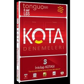 8. Sınıf LGS Kota Konu Taramaları İnkılap Tarihi Kotası Tonguç Akademi Yayınları