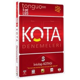 8. Sınıf LGS Kota Konu Taramaları İnkılap Tarihi Kotası Tonguç Akademi Yayınları