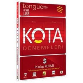8. Sınıf LGS Kota Konu Taramaları İnkılap Tarihi Kotası Tonguç Akademi Yayınları