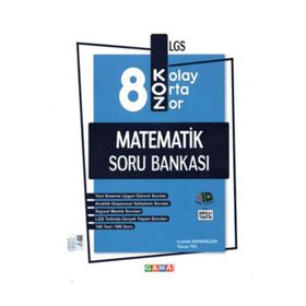 8. Sınıf LGS Koz Matematik Soru Bankası-Gama Yayınları