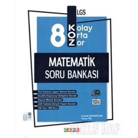8. Sınıf LGS Koz Matematik Soru Bankası-Gama Yayınları