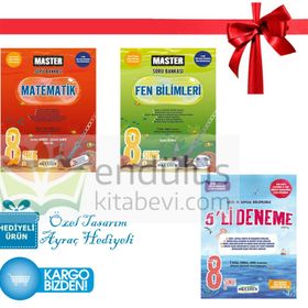 8.Sınıf LGS Master Matematik Deneme ve 5li Genel Deneme 2020 Okyanus Yayınları