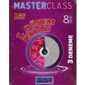 8. Sınıf Lgs Masterclass 1. Dönem Tekrarı 3 Lü Deneme-Sağlam Test Yayınları