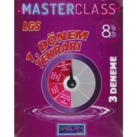 8. Sınıf Lgs Masterclass 1. Dönem Tekrarı 3 Lü Deneme-Sağlam Test Yayınları