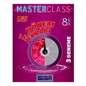 8. Sınıf Lgs Masterclass 1. Dönem Tekrarı 3 Lü Deneme-Sağlam Test Yayınları