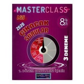 8. Sınıf Lgs Masterclass 1. Dönem Tekrarı 3 Lü Deneme-Sağlam Test Yayınları