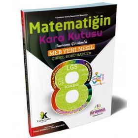 8. Sınıf LGS Matematiğin Kara Kutusu Tamamı Çözümlü Soru Bankası İnformal Yayınları