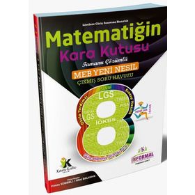 8. Sınıf LGS Matematiğin Kara Kutusu Tamamı Çözümlü Soru Bankası İnformal Yayınları