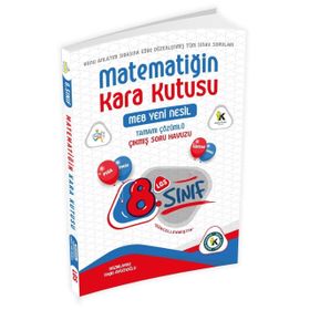 8. Sınıf LGS Matematiğin Kara Kutusu Tamamı Çözümlü Soru Bankası İnformal Yayınları