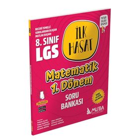 8. Sınıf LGS Matematik 1. Dönem İlk Hasat Soru Bankası - Muba Yayınları