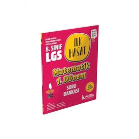 8. Sınıf LGS Matematik 1. Dönem İlk Hasat Soru Bankası - Muba Yayınları