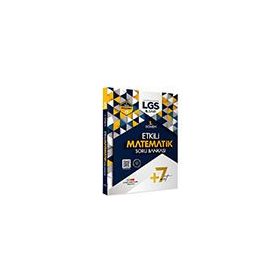 8. Sınıf LGS Matematik 1. Dönem Soru Bankası Etkili Matematik Yayınları