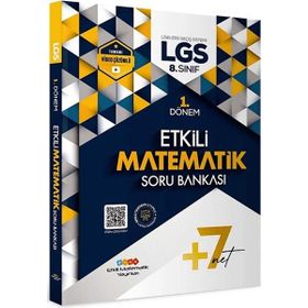 8. Sınıf LGS Matematik 1. Dönem Soru Bankası Etkili Matematik Yayınları