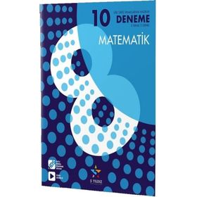 8. Sınıf LGS Matematik 10 Çözümlü Deneme Kollektif FDD Yayınları
