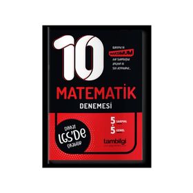 8. Sınıf LGS Matematik 10 lu Branş Denemesi-Tambilgi Yayınları