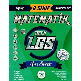 8. Sınıf Lgs Matematik 10'lu Deneme - Av Yayınları