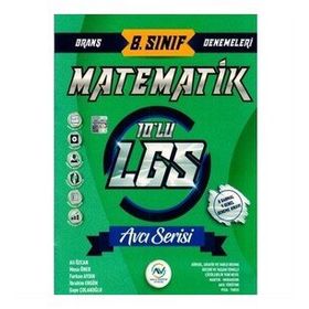 8. Sınıf Lgs Matematik 10'lu Deneme - Av Yayınları