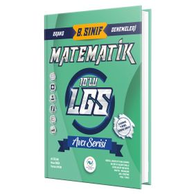 8. Sınıf Lgs Matematik 10'lu Deneme - Av Yayınları