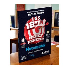 8. Sınıf LGS Matematik 12'li Hedef Deneme - Muba Yayınları