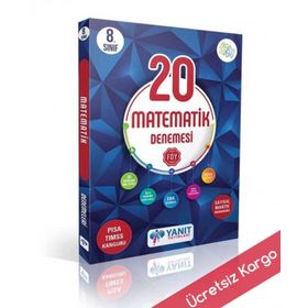 8. Sınıf Lgs Matematik 20 Çözümlü Föy Deneme-Yanıt Yayınları