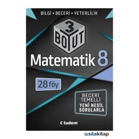 8. Sınıf LGS Matematik 3 Boyut 28 Föy - Tudem Yayınları