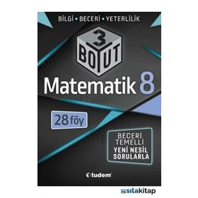 8. Sınıf LGS Matematik 3 Boyut 28 Föy - Tudem Yayınları